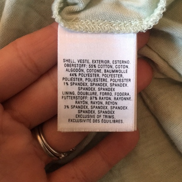 Anthropologie Green Eyelet Dress - Picture 5 of 6